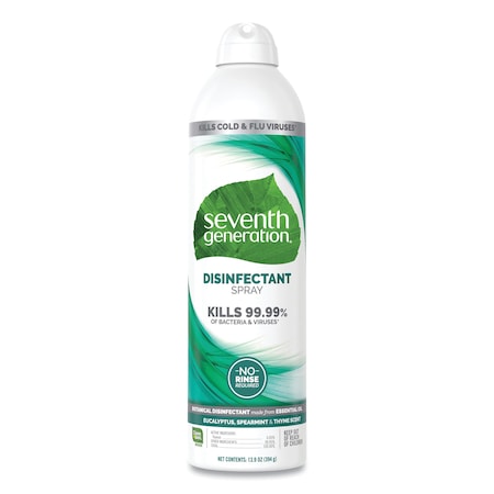Seventh Generation Cleaners & Detergents, Trigger Spray Bottle, Mint 22981EA